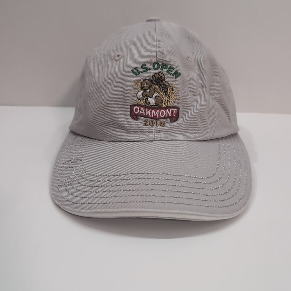 2016 US Open Oakmont Logo Golf Cap Hat Gopher Strap Back USGA Member Caddy Shack